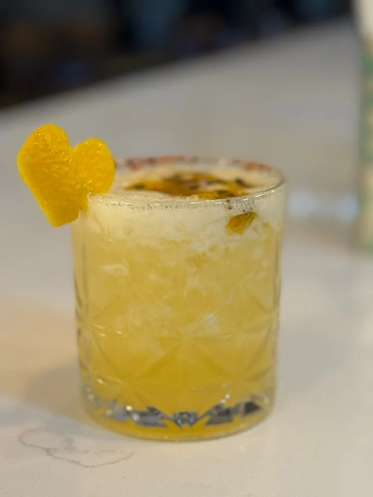 Passion Fruit Caipirinha